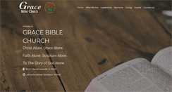 Desktop Screenshot of gracebibletx.com