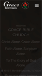 Mobile Screenshot of gracebibletx.com